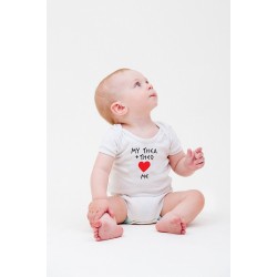 My Thea and Theo LOVE Me - Greek Infant One Piece